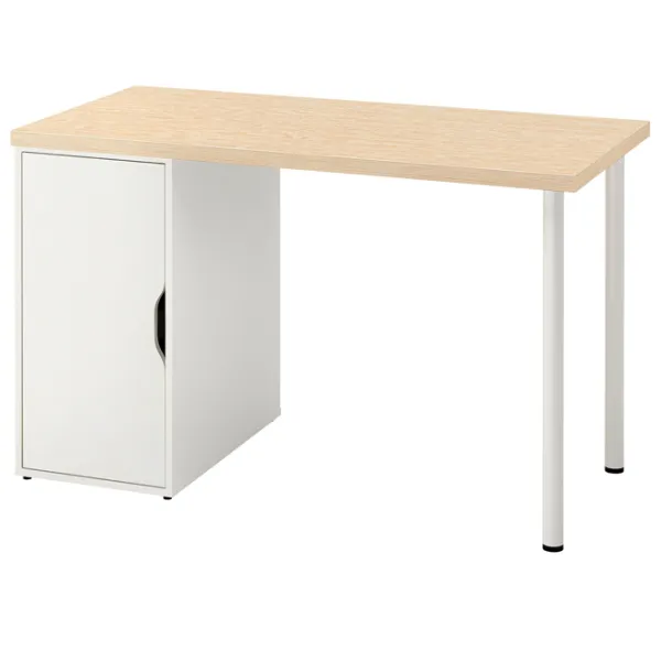 Masă de birou Ikea Mittcirkel/Alex PAL/ White photo 1 Masă de birou Ikea Mittcirkel/Alex PAL/ White photo 1