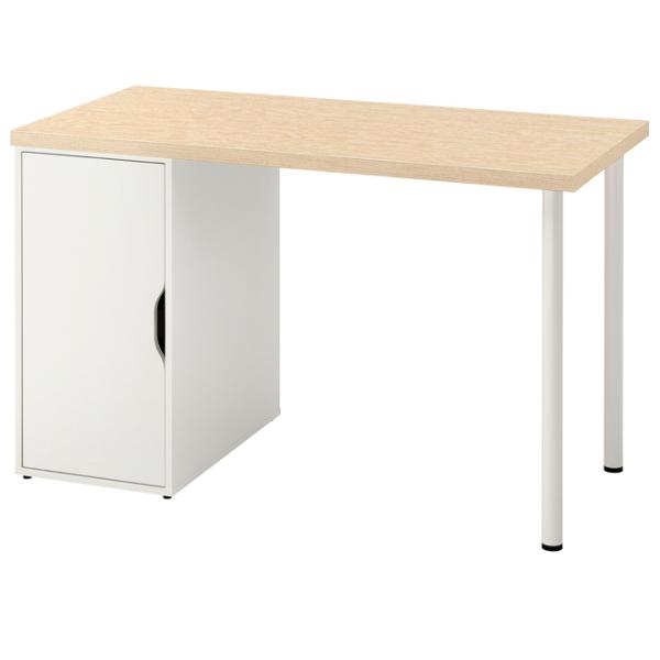 Masă de birou Ikea Mittcirkel/Alex PAL/ White photo 1 Masă de birou Ikea Mittcirkel/Alex PAL/ White photo 1