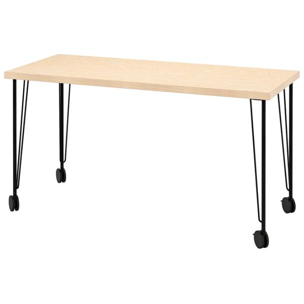 Офисный стол Ikea Mittcirkel/Krille ДСП/ Черный photo 1 Офисный стол Ikea Mittcirkel/Krille ДСП/ Черный photo 1