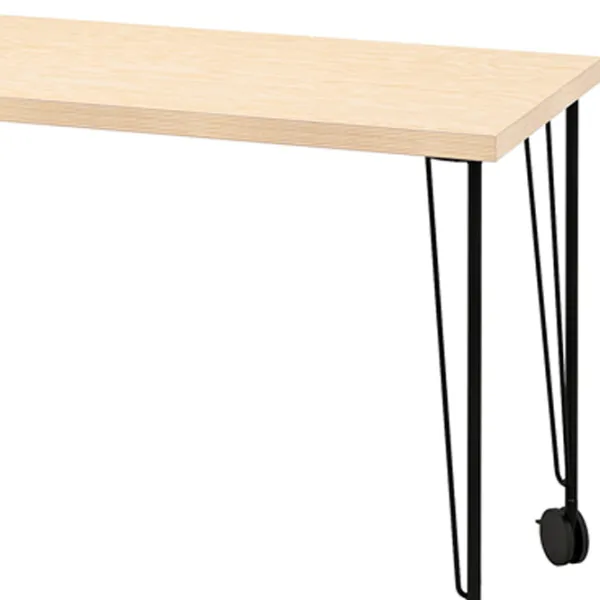 Офисный стол Ikea Mittcirkel/Krille ДСП/ Черный photo 4 Офисный стол Ikea Mittcirkel/Krille ДСП/ Черный photo 4