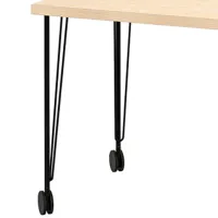 Офисный стол Ikea Mittcirkel/Krille ДСП/ Черный photo 5