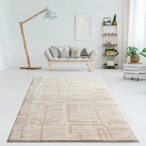 Covor Covoare Ungheni Scandi Light Brown / Frize photo 3
