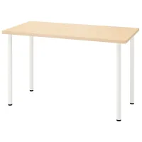 Masă de birou Ikea Mittcirkel/Adils PAL/ White