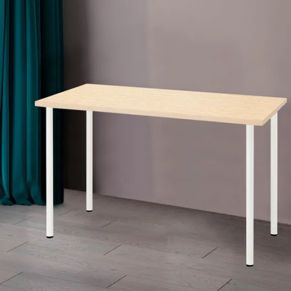 Masă de birou Ikea Mittcirkel/Adils PAL/ White photo 3 Masă de birou Ikea Mittcirkel/Adils PAL/ White photo 3