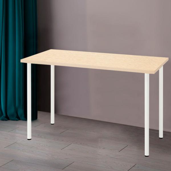 Masă de birou Ikea Mittcirkel/Adils PAL/ White photo 3 Masă de birou Ikea Mittcirkel/Adils PAL/ White photo 3
