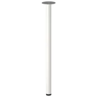 Masă de birou Ikea Mittcirkel/Adils PAL/ White photo 5