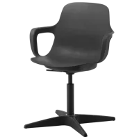 Fotoliu de birou Ikea Odger Plastic/ Black Antracit