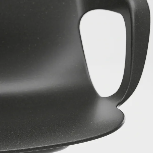 Fotoliu de birou Ikea Odger Plastic/ Black Antracit photo 3