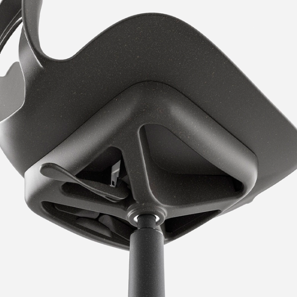 Fotoliu de birou Ikea Odger Plastic/ Black Antracit photo 4