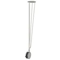 Masă de birou Ikea Mittcirkel/Krille PAL/ White photo 6