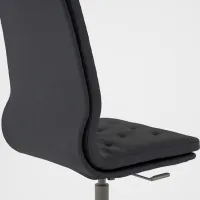 Офисное кресло Ikea Mullfjallet/Naggen Ткань/ Тёмно-серый Черный photo 3