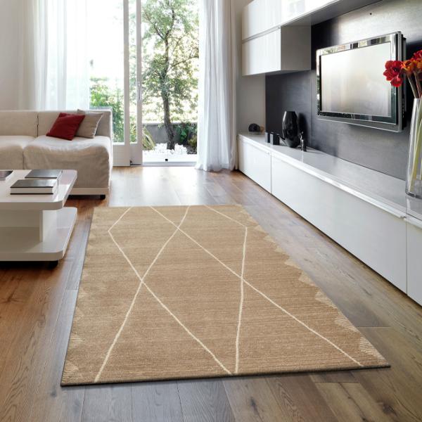 Ковер Covoare Ungheni Scandi Светло-коричневый / Фризе photo 2