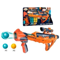Pistol automat de jucărie Richi Tichi 72018 8600020872018 12+ / bile / Orange photo 2