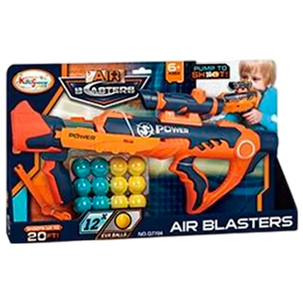 Игрушечный автомат Richi Tichi 72018 8600020872018 12+ / шариков / Оранжевый photo 3 Игрушечный автомат Richi Tichi 72018 8600020872018 12+ / шариков / Оранжевый photo 3