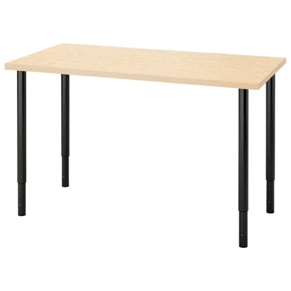 Офисный стол Ikea Mittcirkel/Olov ДСП/ Черный photo 1 Офисный стол Ikea Mittcirkel/Olov ДСП/ Черный photo 1
