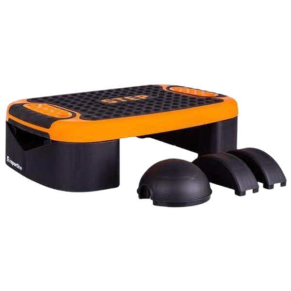 Platformă step Insportline Multifuncțional 200 kg / Orange photo 1