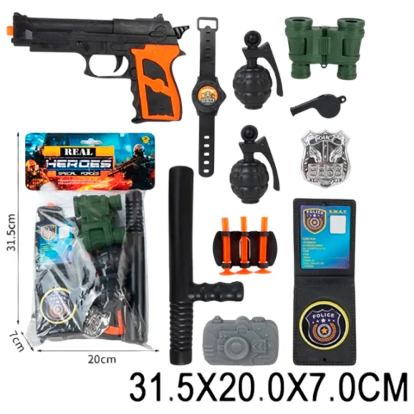 Игрушечный пистолет Richi Tichi 74963 8600022974963 6+ / Стрел / Черный photo 5