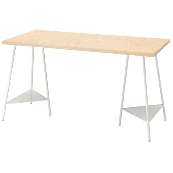 Masă de birou Ikea Mittcirkel/Tillslag PAL/ White photo 1 Masă de birou Ikea Mittcirkel/Tillslag PAL/ White photo 1