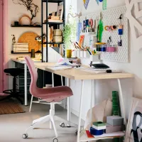 Офисный стол Ikea Mittcirkel/Tillslag ДСП/ Белый photo 3