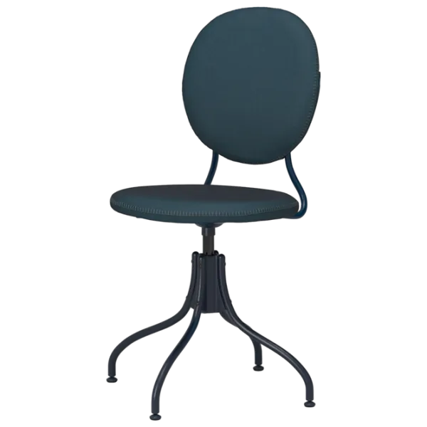 Fotoliu de birou Ikea Bjorkberget Stofă/ Blue Black photo 1