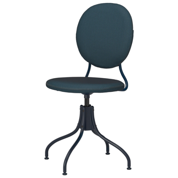 Fotoliu de birou Ikea Bjorkberget Stofă/ Blue Black photo 1
