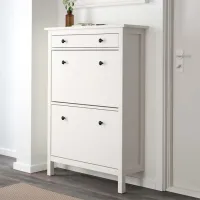 Dulap pentru încălțăminte Ikea Hemnes 127 x 89 x 30 /White /White photo 2