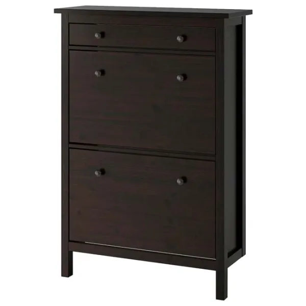 Обувной шкаф Ikea Hemnes 127 x 89 x 30см /Brown /Коричневый photo 1 Обувной шкаф Ikea Hemnes 127 x 89 x 30см /Brown /Коричневый photo 1