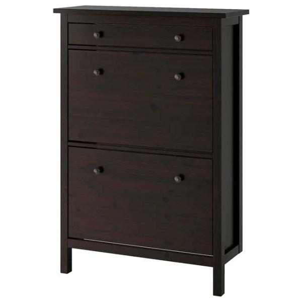 Обувной шкаф Ikea Hemnes 127 x 89 x 30см /Brown /Коричневый photo 1 Обувной шкаф Ikea Hemnes 127 x 89 x 30см /Brown /Коричневый photo 1
