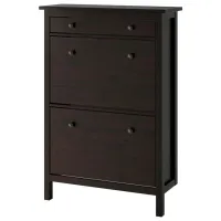 Dulap pentru încălțăminte Ikea Hemnes 127 x 89 x 30 /Brown /Brown