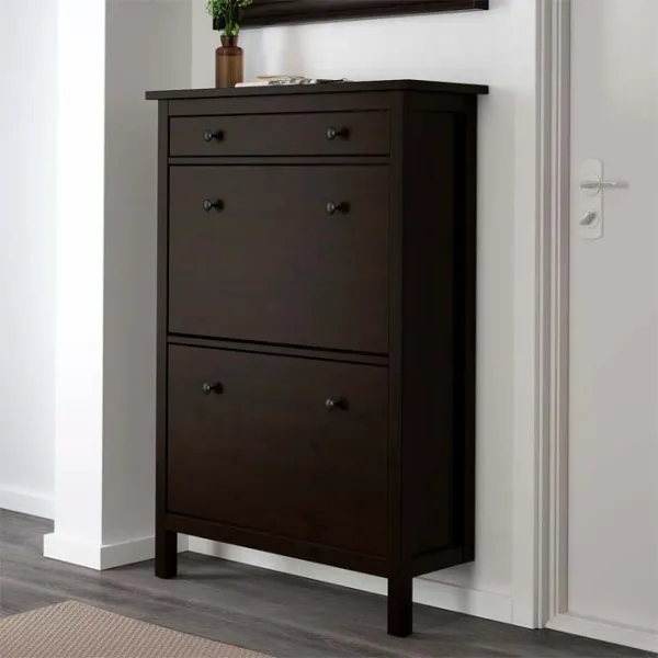 Обувной шкаф Ikea Hemnes 127 x 89 x 30см /Brown /Коричневый photo 3 Обувной шкаф Ikea Hemnes 127 x 89 x 30см /Brown /Коричневый photo 3