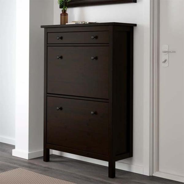 Обувной шкаф Ikea Hemnes 127 x 89 x 30см /Brown /Коричневый photo 3 Обувной шкаф Ikea Hemnes 127 x 89 x 30см /Brown /Коричневый photo 3