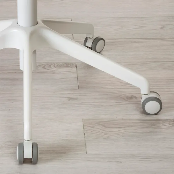 Fotoliu de birou Ikea Fjallberget/Gunnared Stofă/ Beige White photo 5