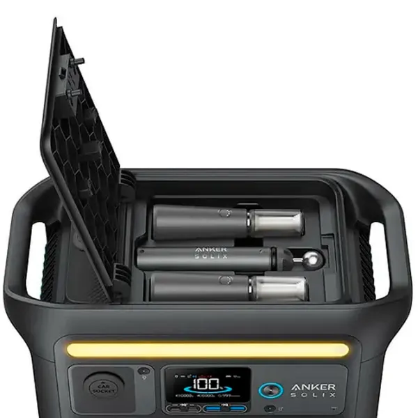 Centrală electrică portabilă Anker C800X LiFePO4 768 Wh / Black photo 2