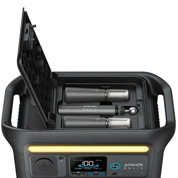 Centrală electrică portabilă Anker C800X LiFePO4 768 Wh / Black photo 2