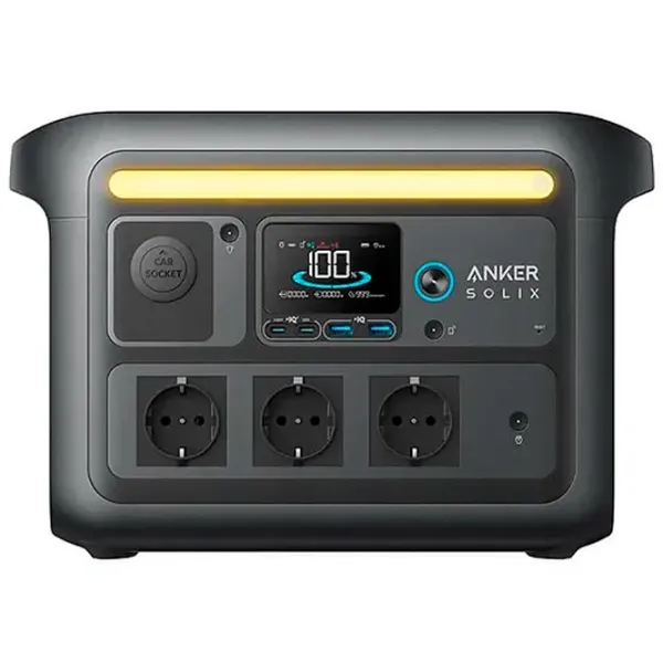 Centrală electrică portabilă Anker C800X LiFePO4 768 Wh / Black photo 5
