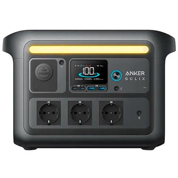 Centrală electrică portabilă Anker C800X LiFePO4 768 Wh / Black photo 5