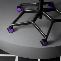 Scaun Gaming Ikea Styrspel Black Purple photo 3