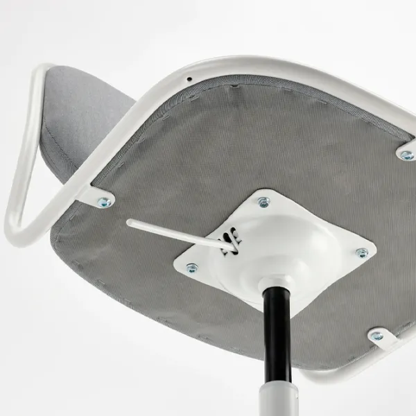 Fotoliu de birou Ikea Orfjall/Vissle Stofă/ Gray White photo 2