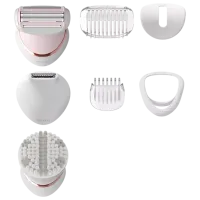 Эпилятор Philips BRE735/00 Сухая/Влажная / Pink Белый photo 5
