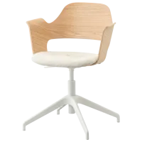 Fotoliu de birou Ikea Fjallberget/Gunnared Stofă/ Beige White