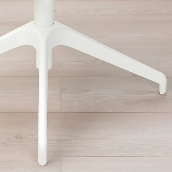 Fotoliu de birou Ikea Fjallberget/Gunnared Stofă/ Beige White photo 3