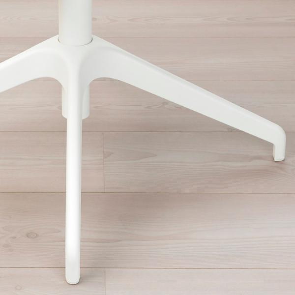 Fotoliu de birou Ikea Fjallberget/Gunnared Stofă/ Beige White photo 3