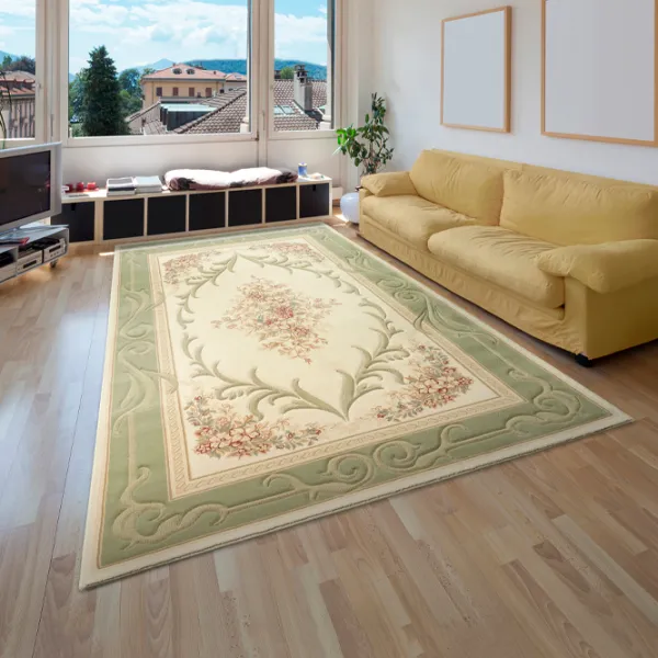 Covor Covoare Ungheni Premium Beige Green / Lână photo 3