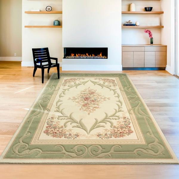 Covor Covoare Ungheni Premium Beige Green / Lână photo 4