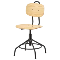 Scaun de birou Ikea Kullaberg Lemn/ Black Wood