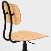 Офисный стул Ikea Kullaberg Дерево/ Черный Wood photo 2