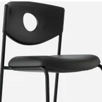 Scaun de birou Ikea Stoljan Piele artificială/ Black photo 5