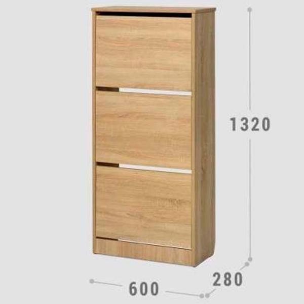 Обувной шкаф Confort 2 132 x 60 x 28см /Wood /Wood photo 3 Обувной шкаф Confort 2 132 x 60 x 28см /Wood /Wood photo 3