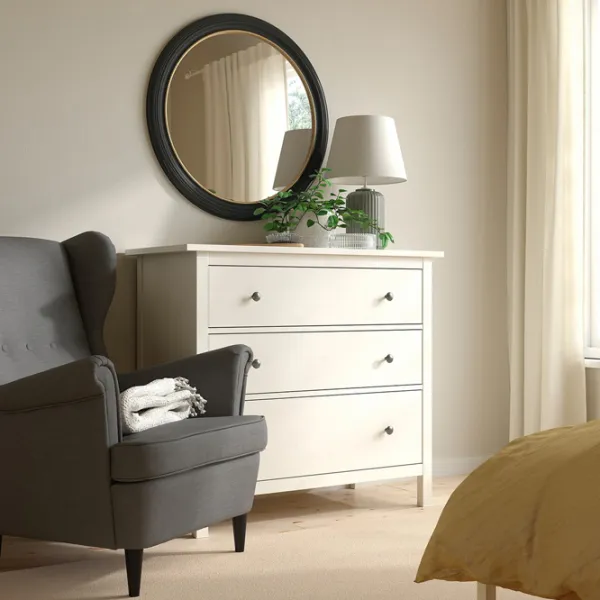 Зеркало Ikea Almarod  МДФ / Круглая photo 2