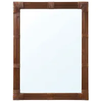 Oglindă Ikea Klibbal  Bambus / Dreptunghiulară